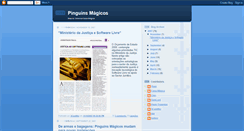 Desktop Screenshot of pinguinsmagicos.blogspot.com