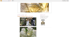 Desktop Screenshot of niagarafallswedding.blogspot.com