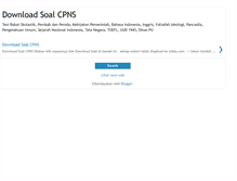 Tablet Screenshot of download-soal-cpns.blogspot.com
