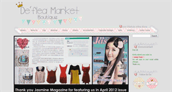 Desktop Screenshot of defleamarketboutique.blogspot.com
