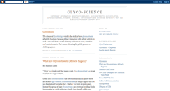 Desktop Screenshot of glyco-science.blogspot.com