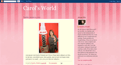 Desktop Screenshot of carolberns.blogspot.com