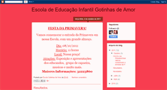 Desktop Screenshot of escolagotinhasdeamor.blogspot.com