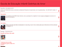 Tablet Screenshot of escolagotinhasdeamor.blogspot.com