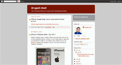 Desktop Screenshot of mrugesh-modi.blogspot.com