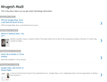 Tablet Screenshot of mrugesh-modi.blogspot.com