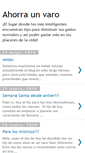 Mobile Screenshot of ahorraunvaro.blogspot.com