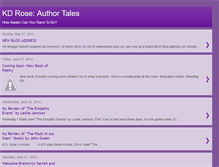 Tablet Screenshot of kdroseauthortales.blogspot.com