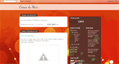 Desktop Screenshot of coisadamari.blogspot.com