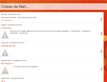 Tablet Screenshot of coisadamari.blogspot.com