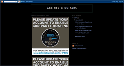 Desktop Screenshot of abcrelicguitars.blogspot.com