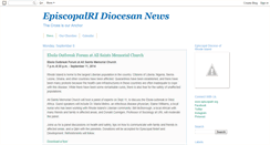 Desktop Screenshot of episcopalri.blogspot.com