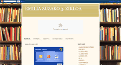 Desktop Screenshot of emiliazuza3ziklo.blogspot.com