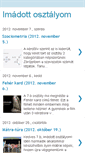 Mobile Screenshot of imadottosztalyom.blogspot.com