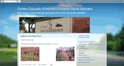 Desktop Screenshot of escolasantabarbarabenifaio.blogspot.com