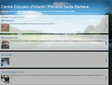 Tablet Screenshot of escolasantabarbarabenifaio.blogspot.com