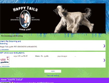 Tablet Screenshot of petgroomingboardinghappytails.blogspot.com