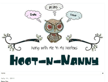 Tablet Screenshot of hoot-n-nanny.blogspot.com