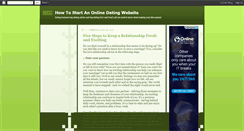 Desktop Screenshot of onlinedatingwebsite.blogspot.com