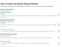 Tablet Screenshot of onlinedatingwebsite.blogspot.com