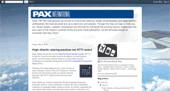 Desktop Screenshot of paxinternational.blogspot.com