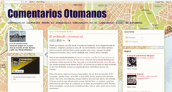 Desktop Screenshot of comentariosotomanos.blogspot.com