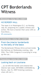 Mobile Screenshot of cptborderlandswitness.blogspot.com