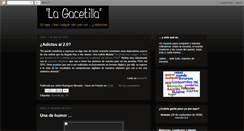 Desktop Screenshot of lagacetilla.blogspot.com