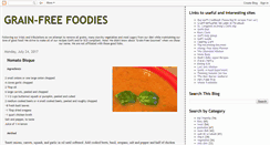 Desktop Screenshot of grainfreefoodie.blogspot.com