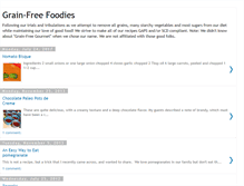 Tablet Screenshot of grainfreefoodie.blogspot.com