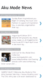 Mobile Screenshot of akumode.blogspot.com
