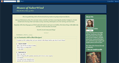 Desktop Screenshot of musesofsaberwind.blogspot.com