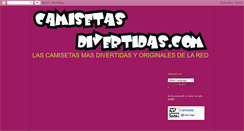 Desktop Screenshot of camisetasdivertidaspuntocom.blogspot.com