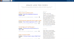 Desktop Screenshot of graceandthenews.blogspot.com