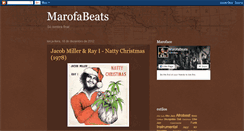 Desktop Screenshot of marofabeats.blogspot.com