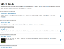 Tablet Screenshot of olchsbands.blogspot.com