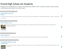 Tablet Screenshot of fremdartstudents.blogspot.com