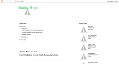 Desktop Screenshot of dunia-hijau-phoenix.blogspot.com
