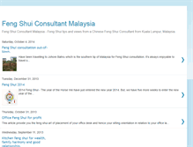 Tablet Screenshot of fengshuiconsultantmalaysia.blogspot.com