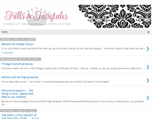 Tablet Screenshot of frillsandfairytalesboutique.blogspot.com