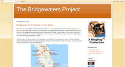 Desktop Screenshot of bridgewatersproject.blogspot.com