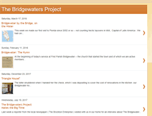 Tablet Screenshot of bridgewatersproject.blogspot.com