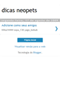 Mobile Screenshot of neopets-neodicas.blogspot.com