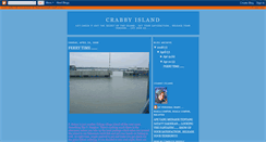 Desktop Screenshot of crabisland.blogspot.com