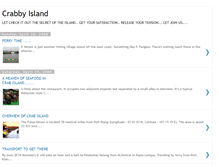 Tablet Screenshot of crabisland.blogspot.com