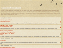 Tablet Screenshot of consultforfinance.blogspot.com