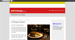Desktop Screenshot of eat4cheapaustralia.blogspot.com