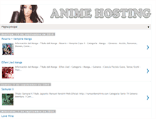 Tablet Screenshot of animehosting.blogspot.com
