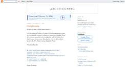 Desktop Screenshot of aboutconfig.blogspot.com