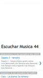 Mobile Screenshot of escucharmusica-44.blogspot.com